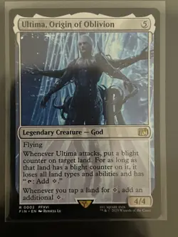 MTG Final Fantasy Ultima, Origin Of Oblivion x1 NM Rare - Image 1