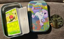 Pokemon TCG - Destined Rivals 50 Card Bulk Lot With Tin & Coin! - Image 7