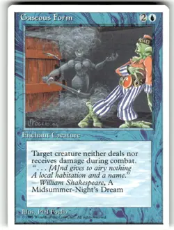 Gaseous Form MTG Core Set 4th Edition Regular NM - Image 1