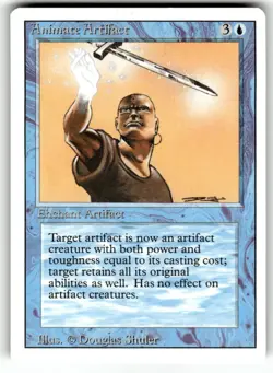 Animate Artifact Revised Edition Regular MTG NM - Image 1