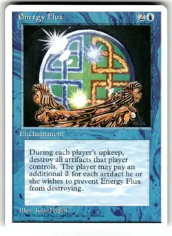 Energy Flux MTG Core Set 4th Edition Regular NM - Image 1