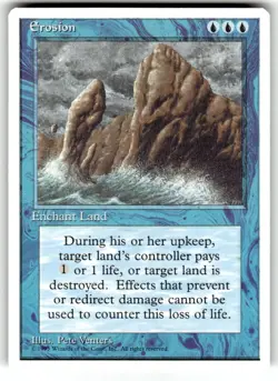 Erosion MTG Core Set 4th Edition Regular NM - Image 1