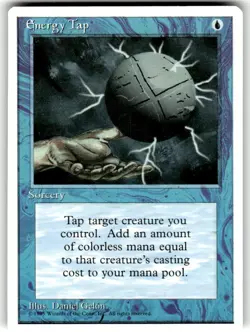 Energy Tap MTG Core Set 4th Edition Regular NM - Image 1