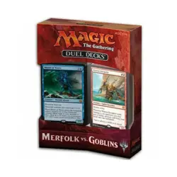 MERFOLK VS GOBLINS Duel Deck mtg Sealed NEW Sealed OOP - Image 1