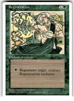Regeneration MTG Core Set 4th Edition Regular NM - Image 1