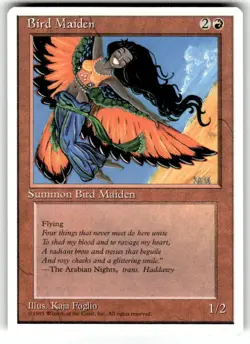Bird Maiden MTG Core Set 4th Edition Regular NM - Image 1