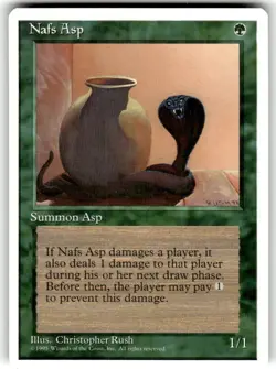 Nafs Asp MTG Core Set 4th Edition Regular MTG NM - Image 1