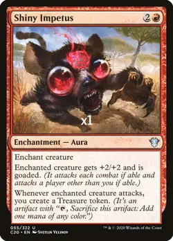 MTG C20 AFC CLB Shiny Impetus MINT (SELECT) - Image 2