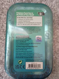Pokemon TCG Kanto Friends Mini Tins X 5 full artwork set 2019 - Image 5
