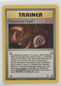 Mysterious Fossil Pokemon Legendary Collection #109 2002 g7c - Image 1