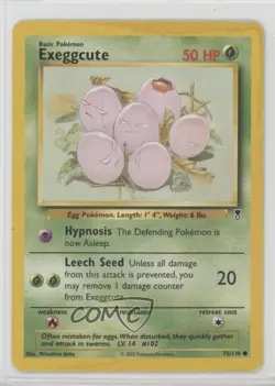 Exeggcute Pokemon Legendary Collection #75 2002 2f4 - Image 1