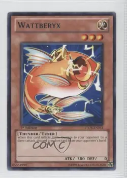 Wattberyx 1st Ed. YuGiOh Storm of Ragnarok #STOR-EN031 3o2 - Image 1
