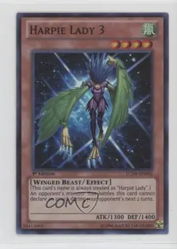 Harpie Lady 3 1st Ed. YuGiOh Legendary Collection 4: Joey's World Mega-Pack 0y59 - Image 1