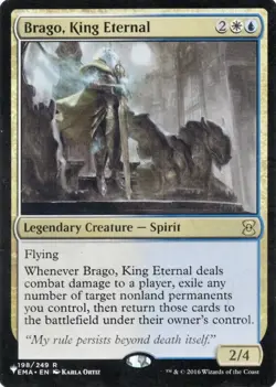 Brago, King Eternal ~ Eternal Masters [ NearMint ] [ Magic MTG Card ] - Image 1