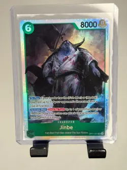 Jinbe OP11-031 SR Foil | A Fist of Divine Speed | One Piece Card English - Image 3