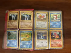 Vintage Childhood Pokemon Card Binder - Base Set, Jungle, Fossil - Image 3