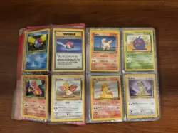 Vintage Childhood Pokemon Card Binder - Base Set, Jungle, Fossil - Image 4