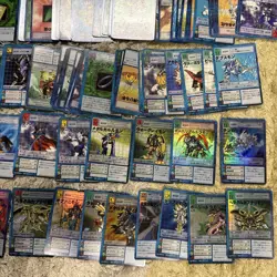 Digimon Card Collection Over 600 Cards Vintage Trading Cards Playable - Image 2