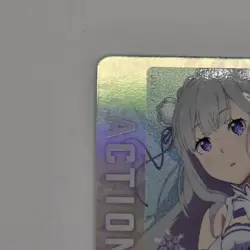 UNION ARENA Re:ZERO Emilia UA40ST/REZ-AP03 Action Point Card - Image 3