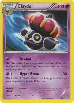 Claydol 38/98 Non Holo Card 2006 EX - Holon Phantoms Pokemon TCG NM M - Image 1