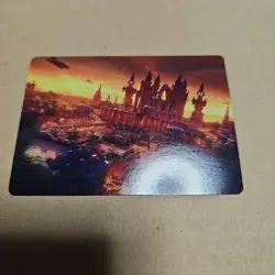 Magic The Gathering Art Card Foil Stamped Royal Capital Rabanasta Mtg Ff - Image 1