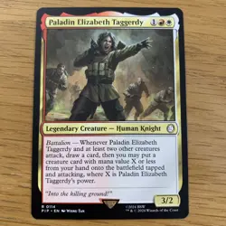 Paladin Elizabeth Taggerdy - 114 - PIP - NM - MTG Magic the Gathering Fallout - Image 1
