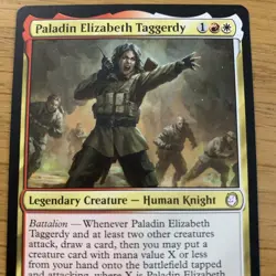 Paladin Elizabeth Taggerdy - 114 - PIP - NM - MTG Magic the Gathering Fallout - Image 2