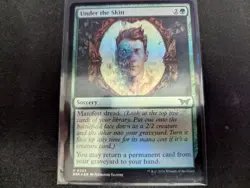 MTG Magic the Gathering FOIL Under the Skin DSK! - Image 1