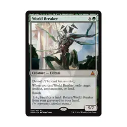 WOTC MtG Oath of Gatewatch World Breaker (MR) EX - Image 1
