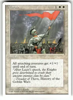 Morale MTG Core Set 4th Edition Regular NM - Image 1