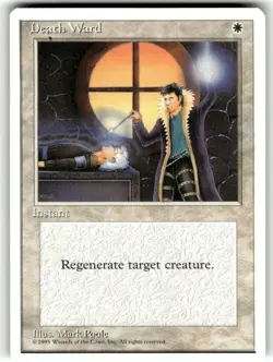 Death Ward MTG Core Set 4th Edition Regular MTG NM - Image 1