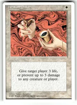 Healing Salve MTG Core Set 4th Edition Regular NM - Image 1
