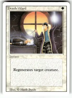 Death Ward - Revised Edition Core Set - Magic the Gathering MTG Nice! - Image 1