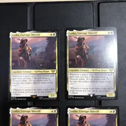 Mtg The Fallen Shoshodo Roso English Version Set Of 4 - Image 2
