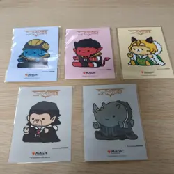 New Caperna Street Corner Stickers Set Of 5 Mtg Magic The Gathering - Image 1