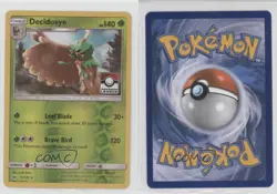 Decidueye (Pokemon League) Reverse Foil Pokemon Sun & Moon Base #11 0y59 - Image 3