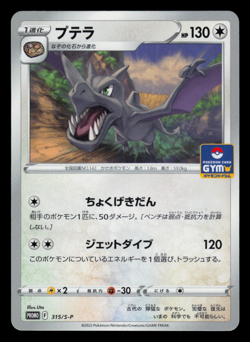 NM - Pokemon Aerodactyl 315/S-P Gym Pack 12 Japanese Promo - Image 1