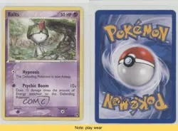 Ralts Pokemon EX Sandstorm #74 2003 READ 2f4 - Image 3