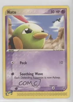 Natu Pokemon EX Sandstorm #69 2003 0sc3 - Image 1