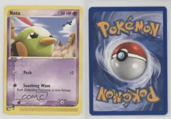 Natu Pokemon EX Sandstorm #69 2003 0jf5 - Image 3