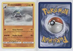 Crabominable Pokemon Sun & Moon Burning Shadows #74 0y59 - Image 3