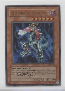 Blowback Dragon Unlimited YuGiOh Ancient Sanctuary #AST-022 2004 0u5r - Image 1