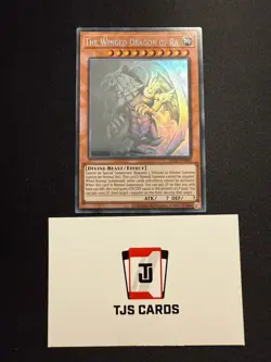 The Winged Dragon Of Ra - Ghost Rare LED7-EN000 - LP - YuGiOh - Image 1