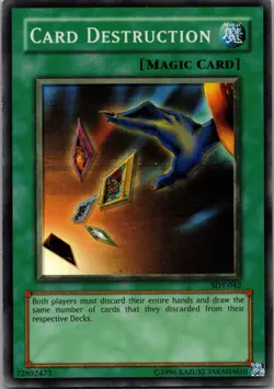 Yugioh! HP Card Destruction - SDY-042 - Unlimited - Misprint Foil Shift - Image 1