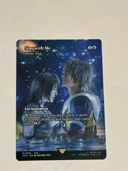 Stay with Me - Rhystic Study (Showcase) Final Fantasy: Through the Ages Regular - Image 1