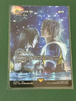 Stay with Me - Rhystic Study (Showcase) Final Fantasy: Through the Ages Regular - Image 1