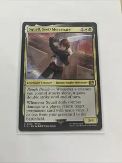Squall, SeeD Mercenary 0243 NM MTG Final Fantasy - Image 1