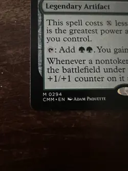 MTG The Great Henge English Commander Masters Magic The Gathering NM - Image 2