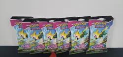 Pokemon TCG Sword & Shield Fusion Strike Sleeved Booster Pack Lot of 6 820650809170 - Image 1