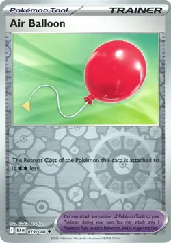 Air Balloon (Reverse Holo) - 079/086 - Black Bolt - NM/M - Pokemon - English - Image 1